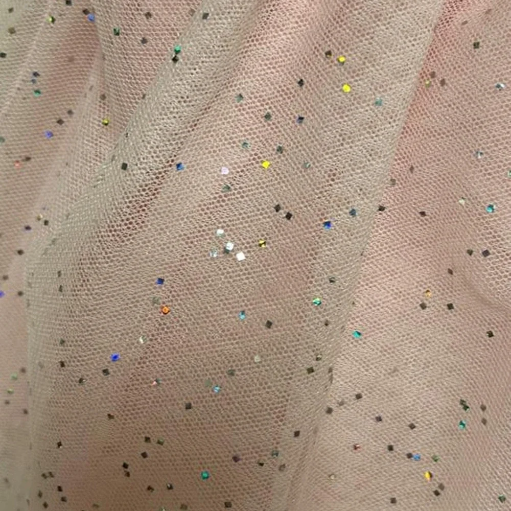 Osh Kosh Unicorn Pink Glitter Denim Overall Dress